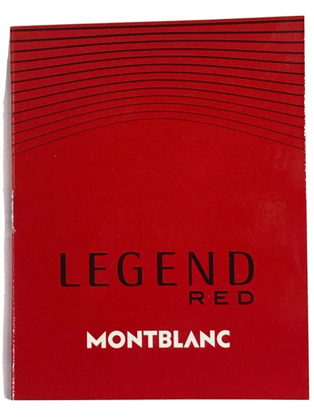 Montblanc Legend Red 0.04 oz 1.2 ml Eau De Parfum Spray Mini Travel Sample Vial